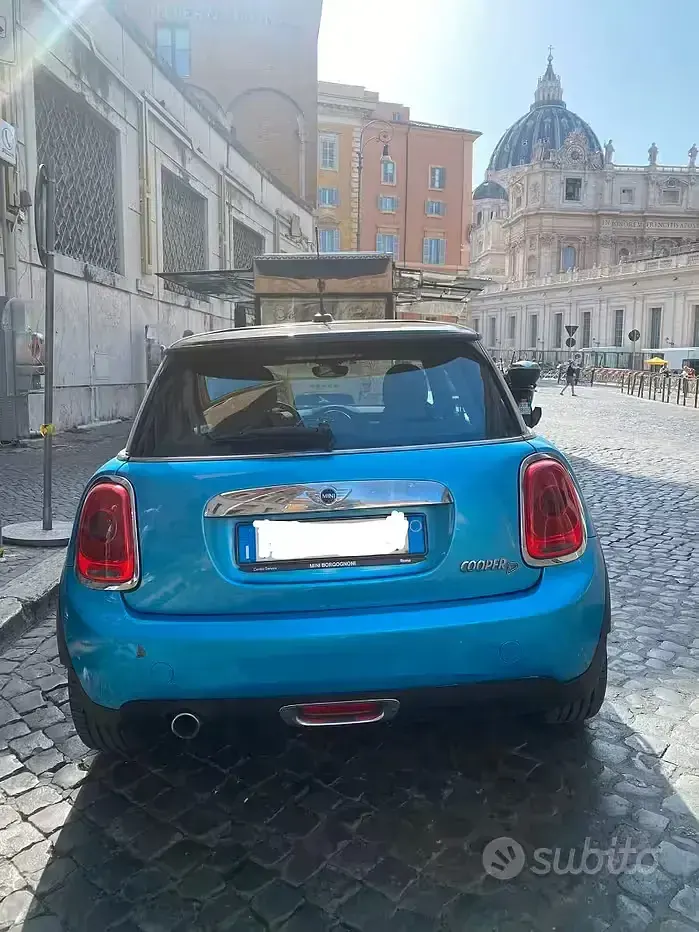 Usata Mini Cooper D 116 CV (85 kW) 2015 Bluazzurro Utilitaria