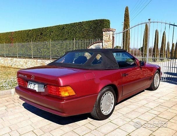 Usata Mercedes SL300 231 CV (169 kW) 1989 Marrone Cabrio