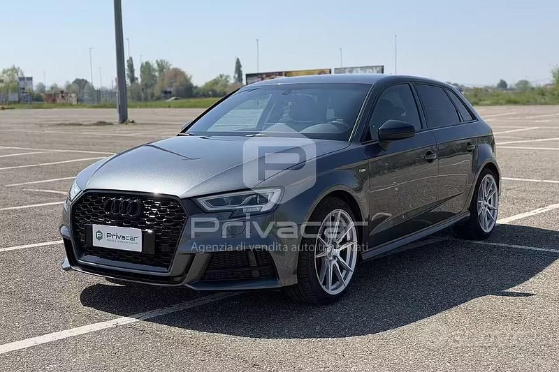 Usata Audi A3 Sportback Sport 184 CV (135 kW) 2016 Grigio Utilitaria