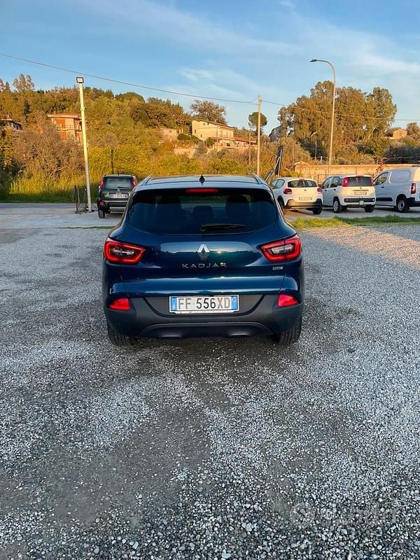 Usata Renault Kadjar 110 CV (80 kW) 2016 Blu SUV