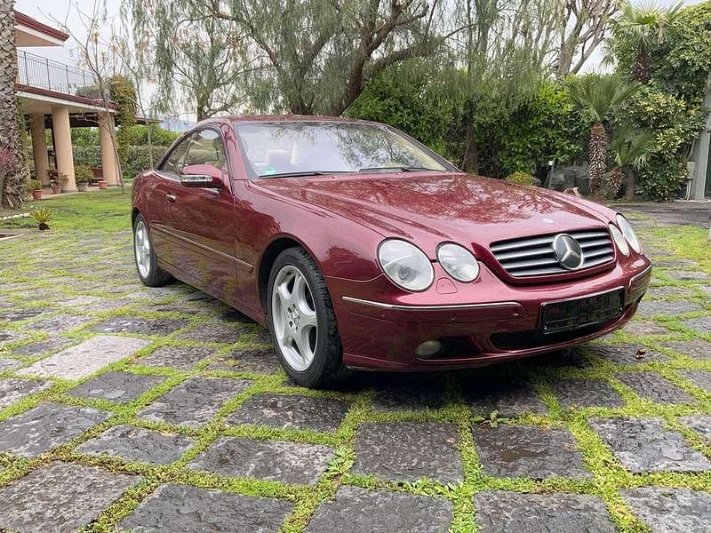 Usata Mercedes CL600 394 CV (289 kW) 2000 Rosso Coupé