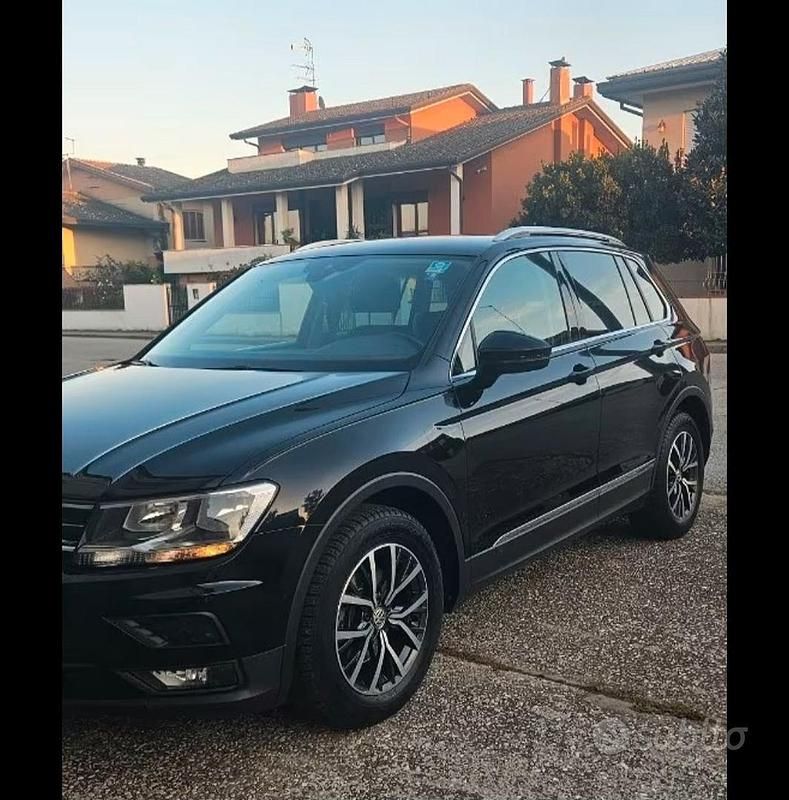 Usata VW Tiguan 116 CV (85 kW) 2018 Nero SUV