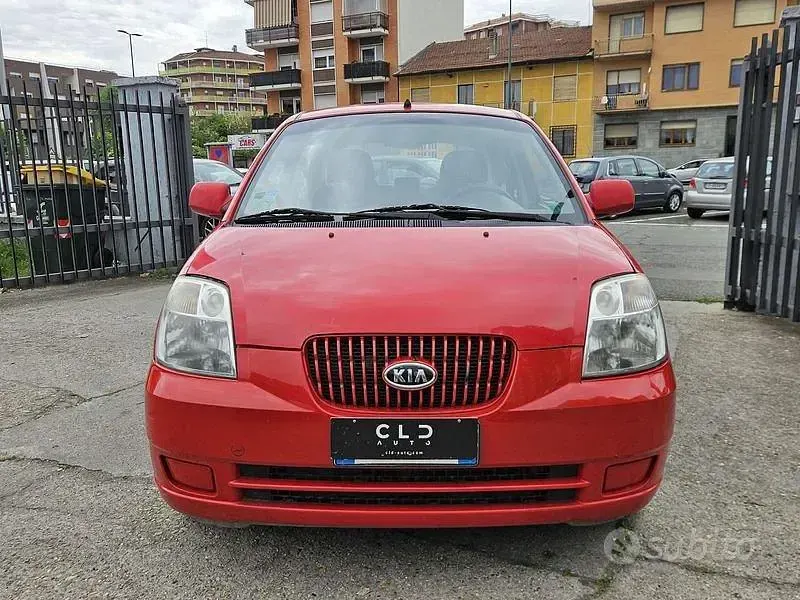 Usata Kia Picanto EX 65 CV (47 kW) 2006 Rosso Utilitaria