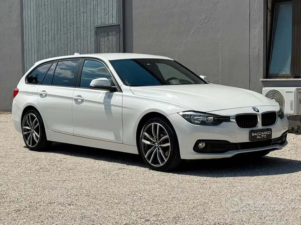 Usata BMW 316 Advantage 116 CV (85 kW) 2016 Bianco Station wagon