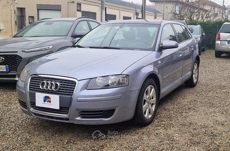 Usata Audi A3 Ambition 140 CV (102 kW) 2007 Grigio Berlina