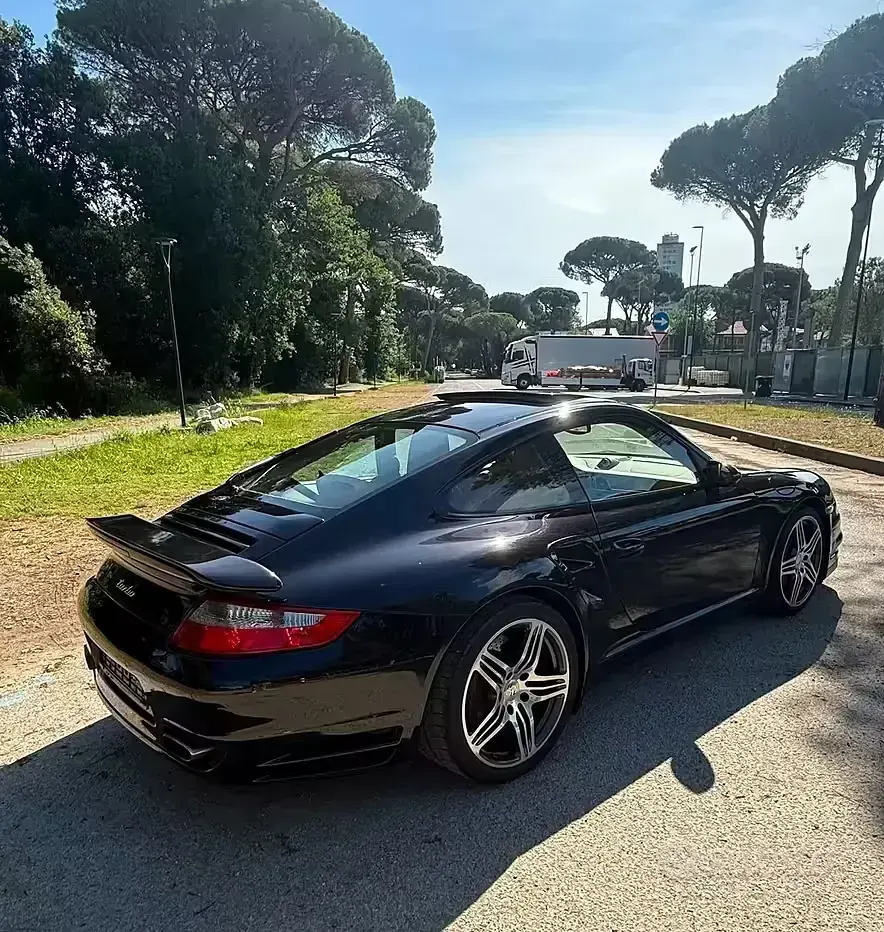 Usata Porsche 997 Turbo 480 CV (353 kW) 2006 Nero Coupé