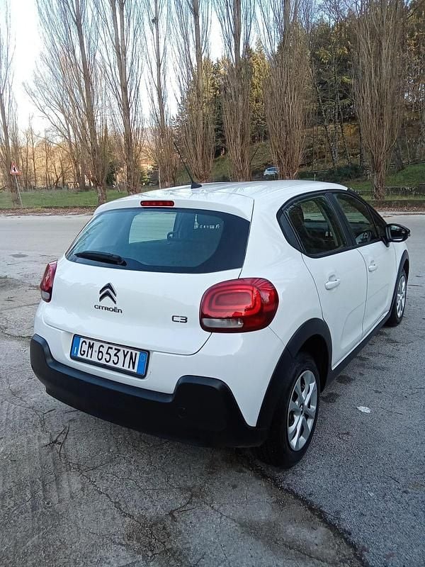 Usata Citroën C3 Feel 101 CV (74 kW) 2023 Bianco Furgone