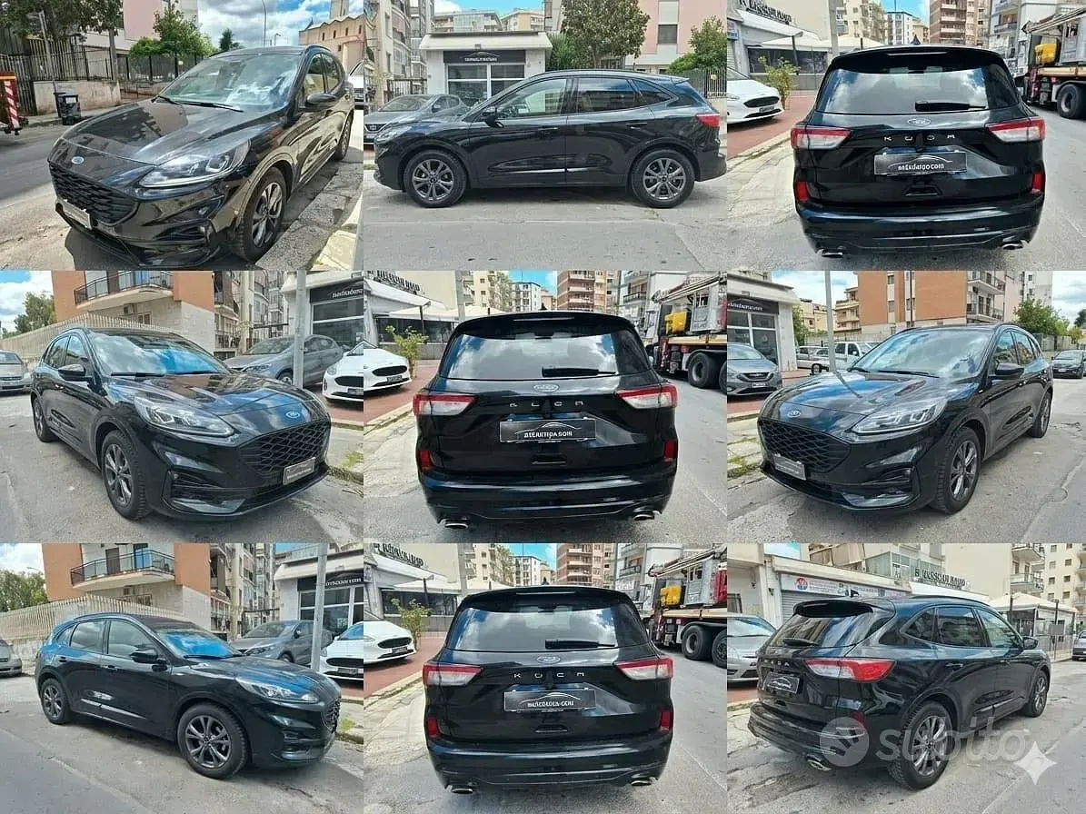 Usata Ford Kuga ST-Line X 120 CV (88 kW) 2022 Nero SUV