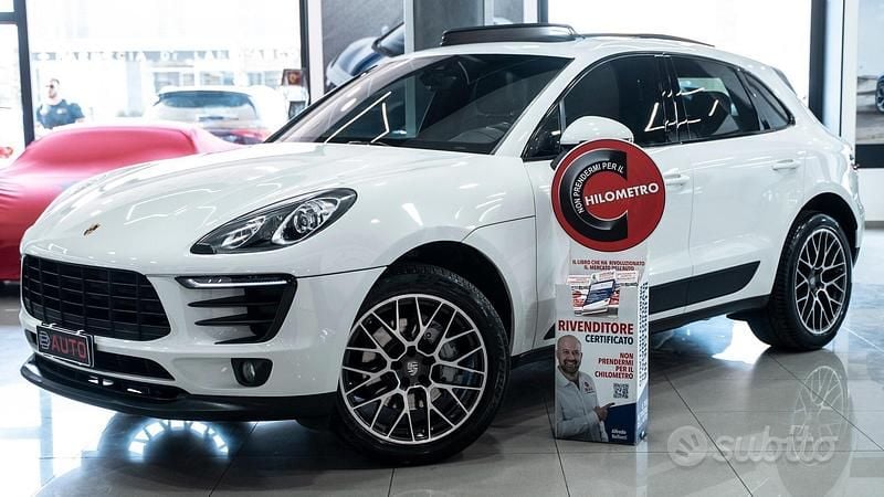 Usata Porsche Macan S 250 CV (183 kW) 2016 Bianco SUV