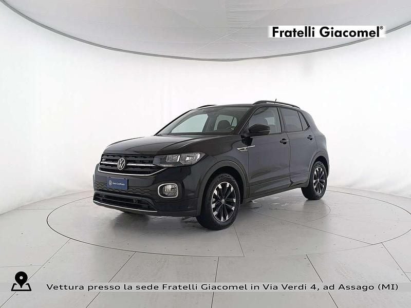 Deep black perlato Usata 2023 VW T-Cross Sportline SUV | 17.400 € (Buon prezzo) - Immagine 1/4