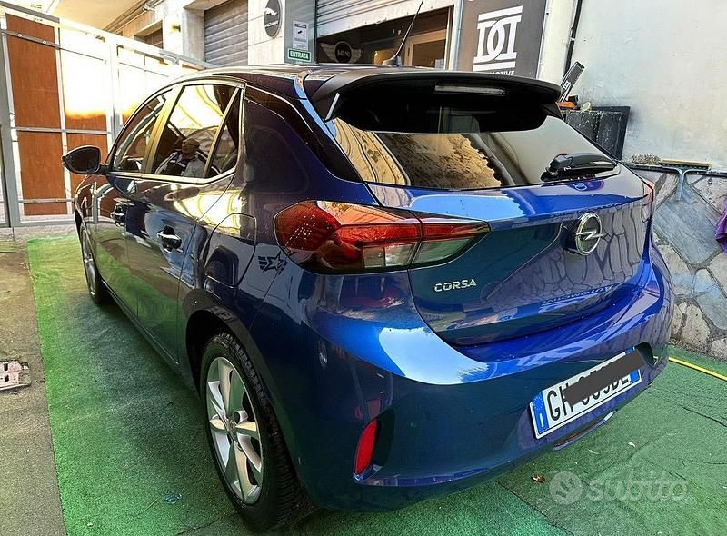 Usata Opel Corsa Edition 74 CV (54 kW) 2021 Blu Utilitaria