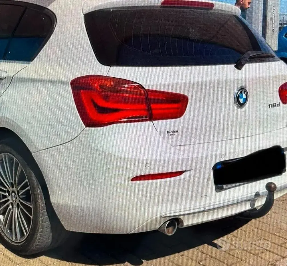 Usata BMW 116 116 CV (85 kW) 2017 Bianco Utilitaria