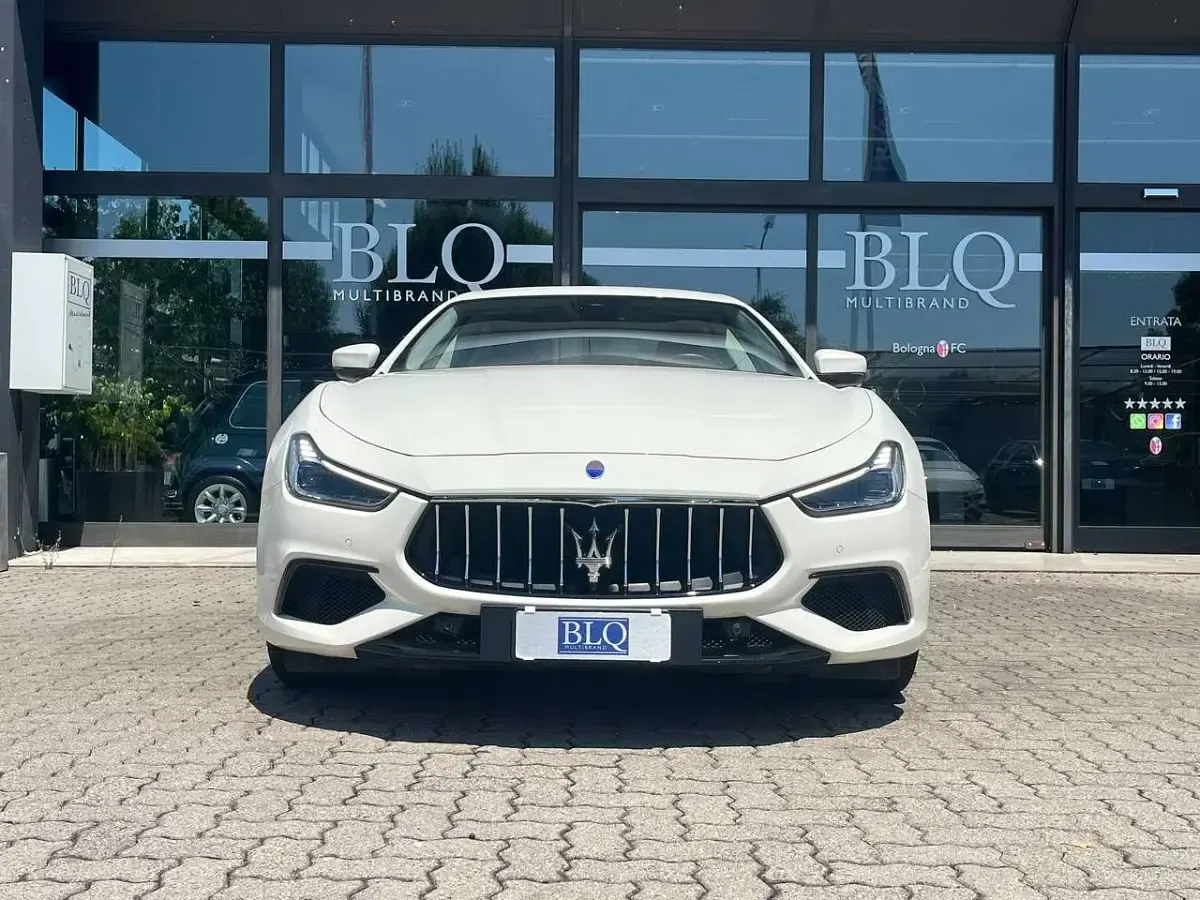 Usata Maserati Ghibli 250 CV (183 kW) 2018 Bianco Berlina