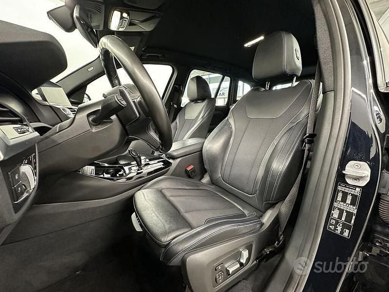 Usata BMW X3 M Sport 190 CV (139 kW) 2021 Nero SUV