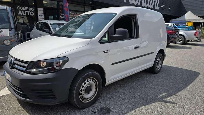 Begagnad VW Caddy 102 HK (75 kW) 2018 Vit Minibuss