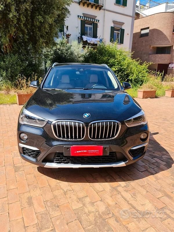 Usata BMW X1 Advantage 190 CV (139 kW) 2018 Nero SUV