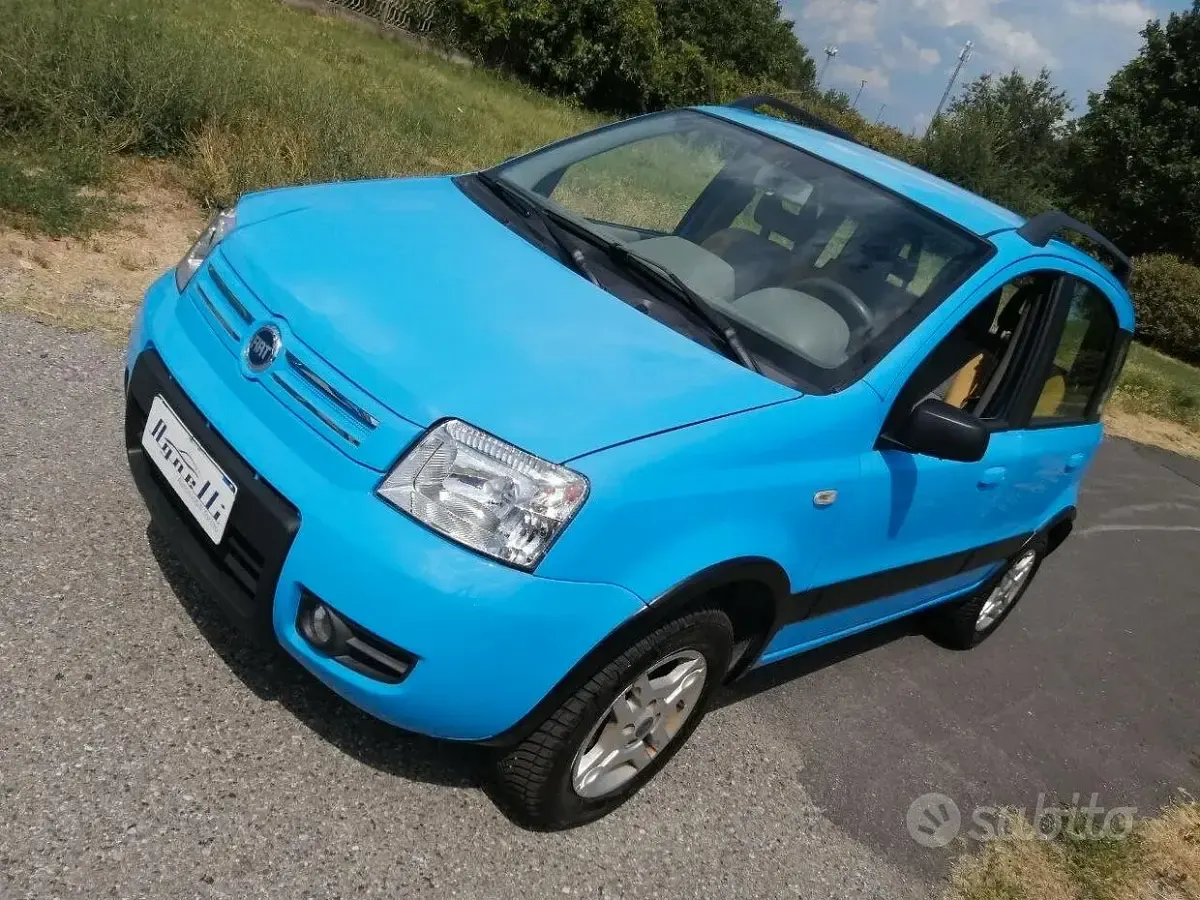 Usata Fiat Panda 4x4 Climbing 60 CV (44 kW) 2005 Bluazzurro Utilitaria