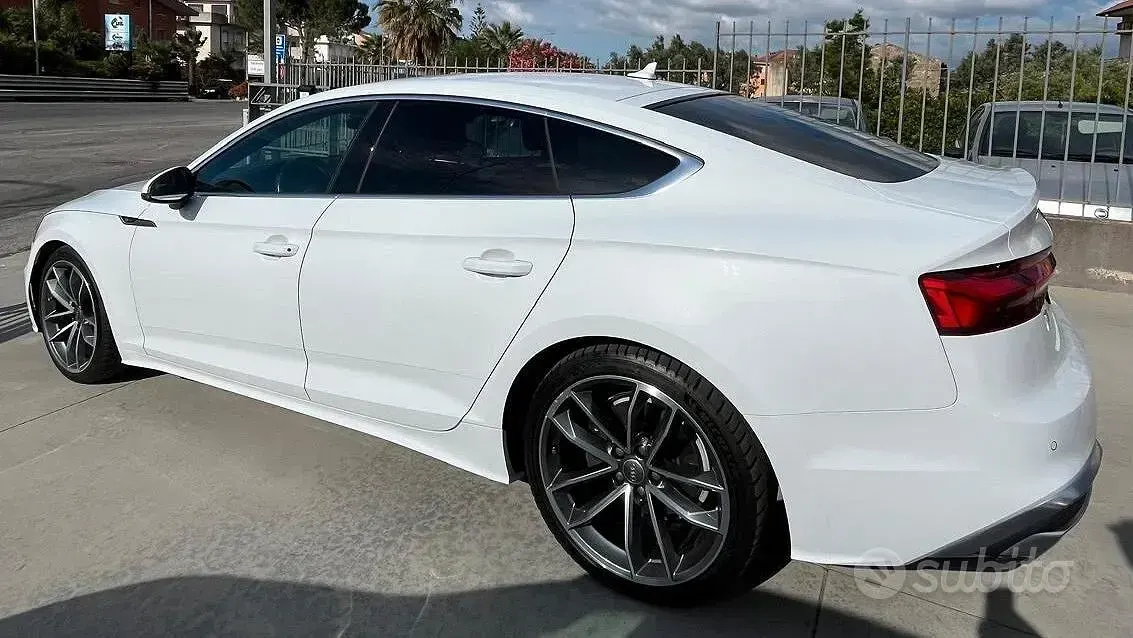 Usata Audi A5 Ambiente 190 CV (139 kW) 2020 Bianco Coupé