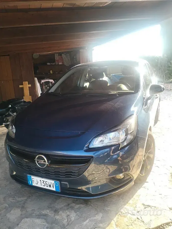 Usata Opel Corsa 69 CV (50 kW) 2017 Blu Utilitaria