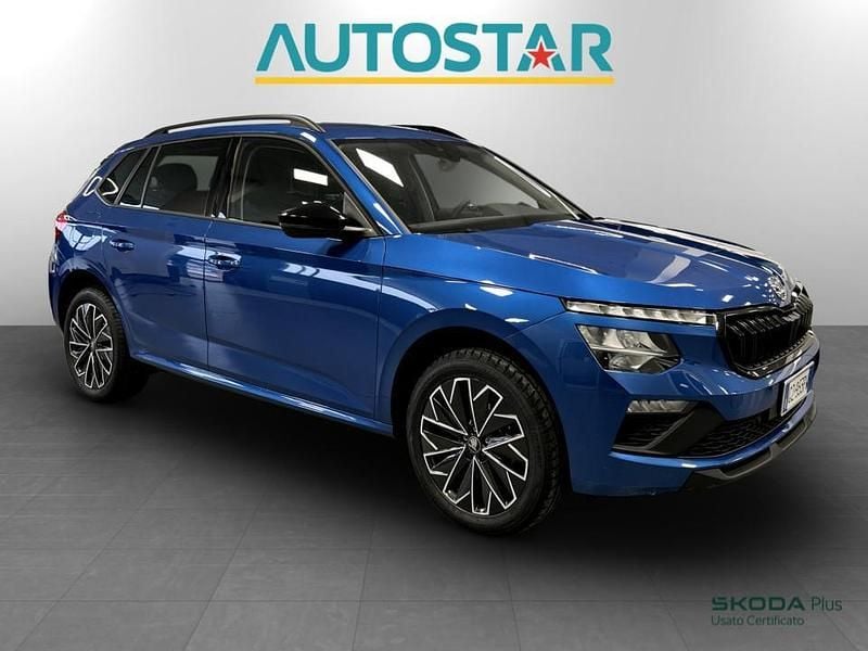 Usata Skoda Kamiq 116 CV (85 kW) 2025 Blu race metallizzato SUV