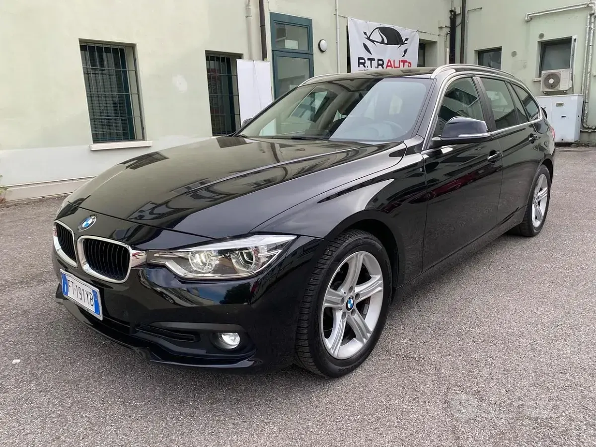 Begagnad BMW 316 Luxury Line 116 HK (85 kW) 2019 Svart Kombi