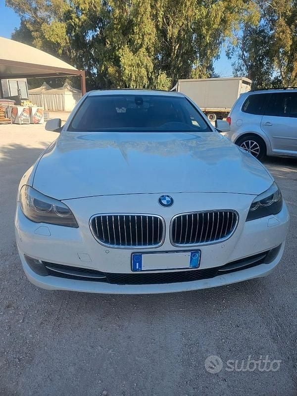 Usata BMW 525 2011 Bianco Berlina