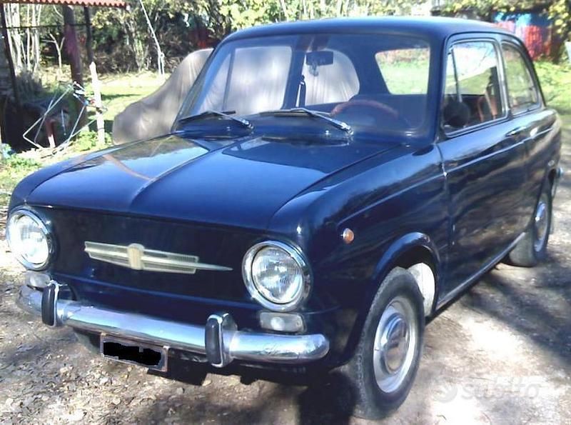 Usata Fiat 850 1960 Blu Berlina