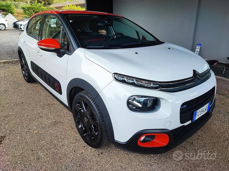 Usata Citroën C3 PureTech 110 CV (80 kW) 2017 Bianco Berlina