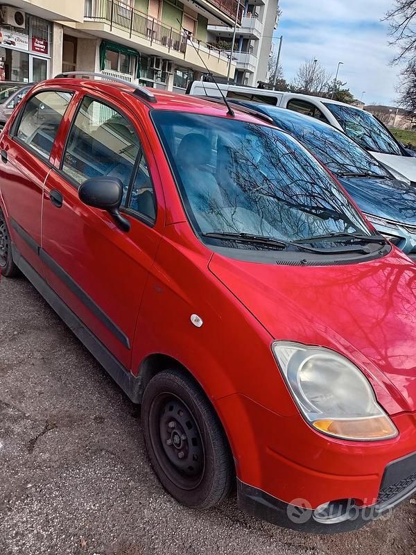 Usata Chevrolet Matiz 2007 Rosso Utilitaria