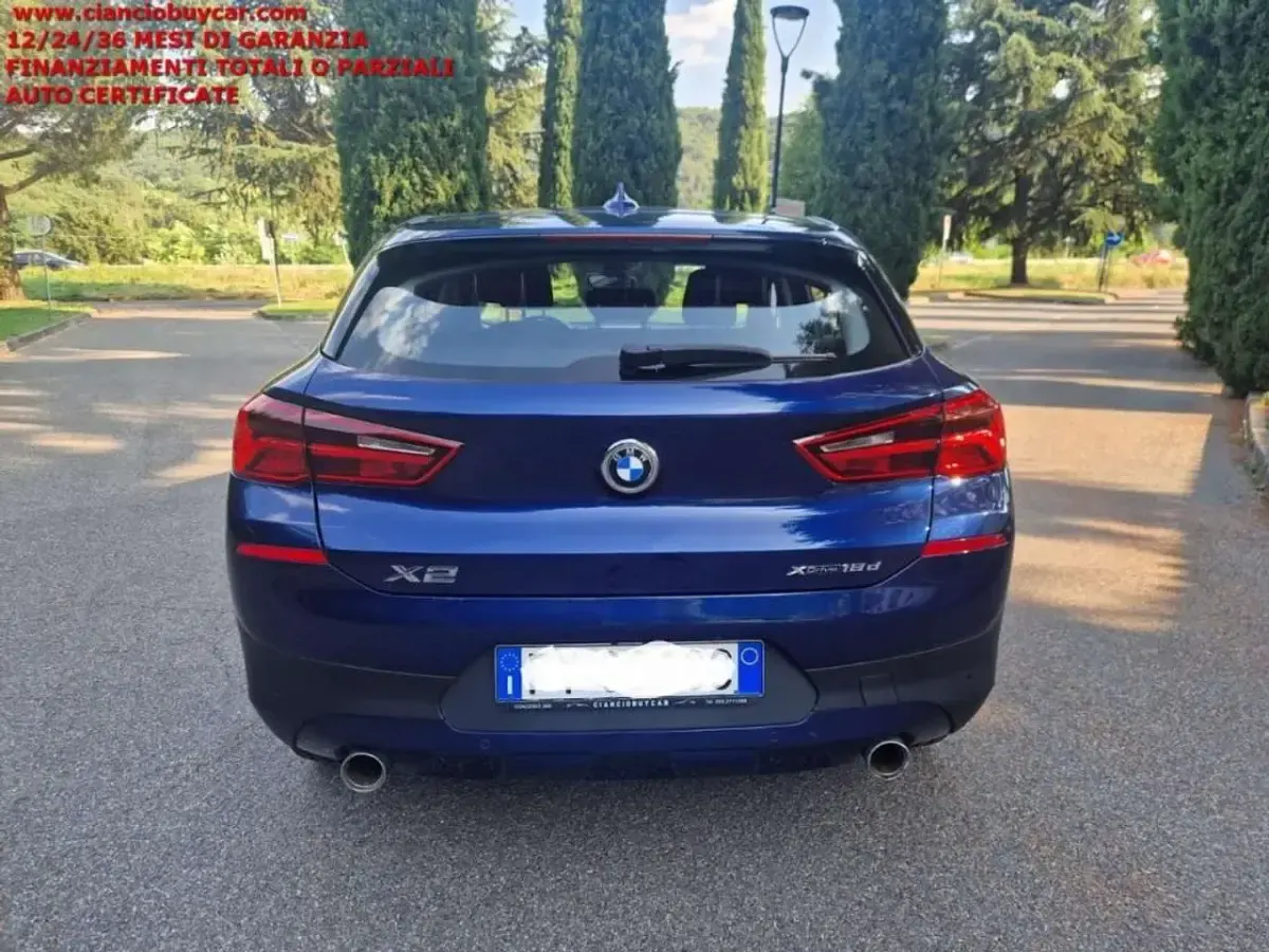 Usata BMW X2 150 CV (110 kW) 2019 Blu SUV