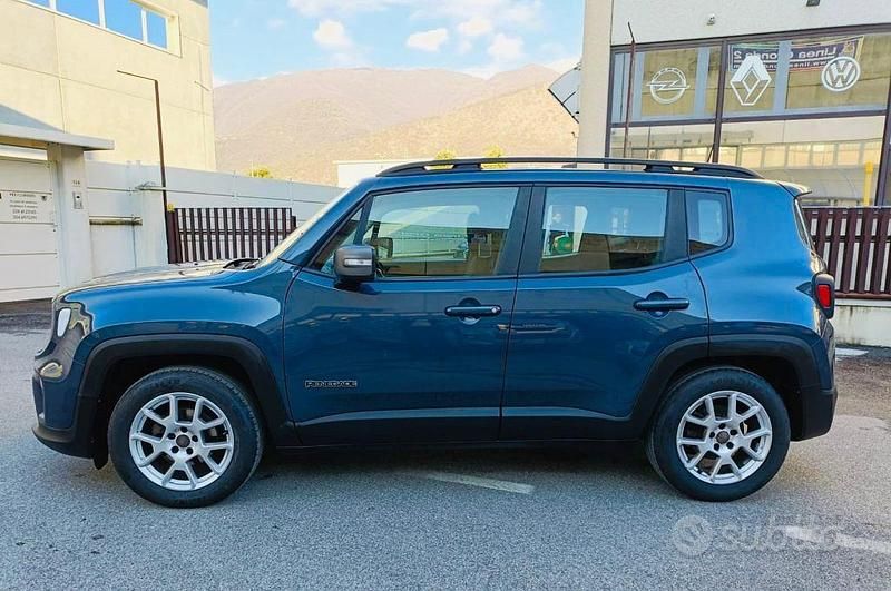 Usata Jeep Renegade Limited 131 CV (96 kW) 2021 Blu SUV