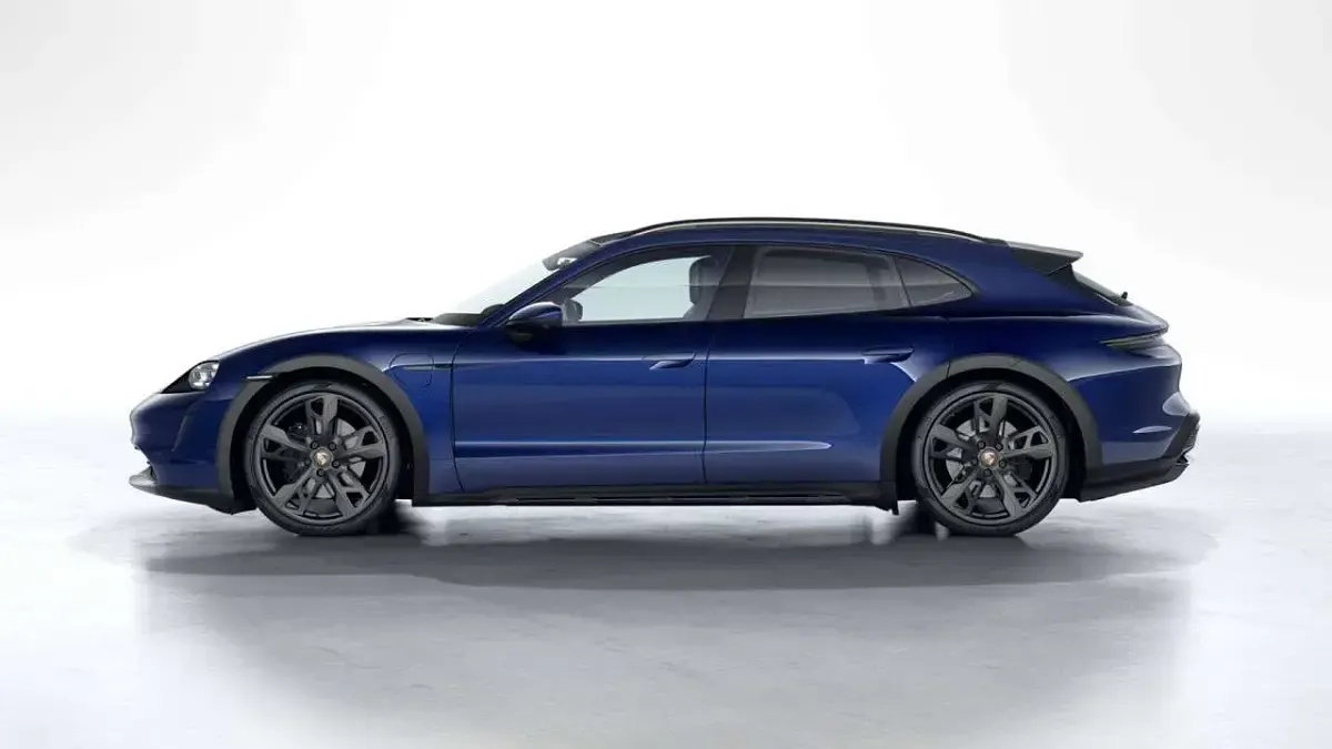 Usata Porsche Taycan Cross Turismo 350 kW (476 CV) 2023 Blu genziana Station wagon