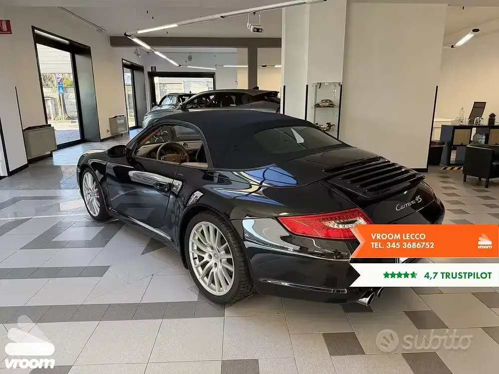 Usata Porsche 911 Carrera 4S Cabriolet 355 CV (261 kW) 2006 Nero Cabrio