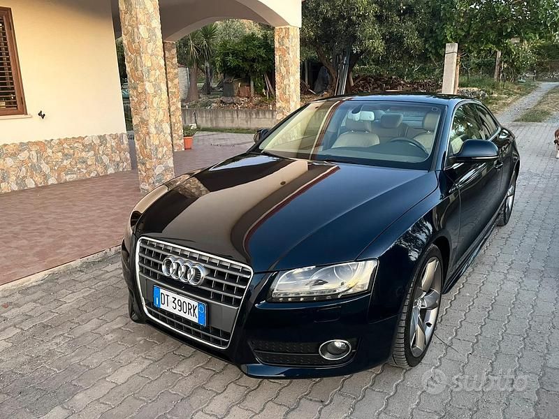 Usata Audi A5 2008 Blu Coupé