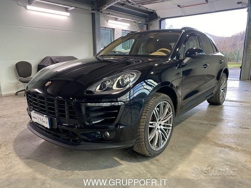 Usata Porsche Macan 250 CV (183 kW) 2016 Nero SUV