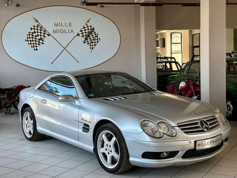 Usata Mercedes SL55 AMG AMG 517 CV (380 kW) 2006 Argento Cabrio