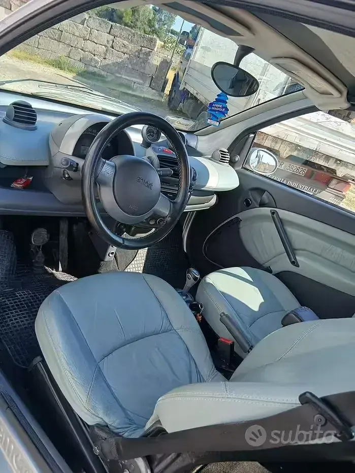 Usata Smart ForTwo Cabrio 61 CV (44 kW) 2005 Bluazzurro Cabrio