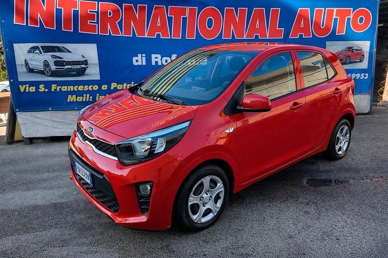 Usata Kia Picanto 66 CV (48 kW) 2018 Rosso Utilitaria