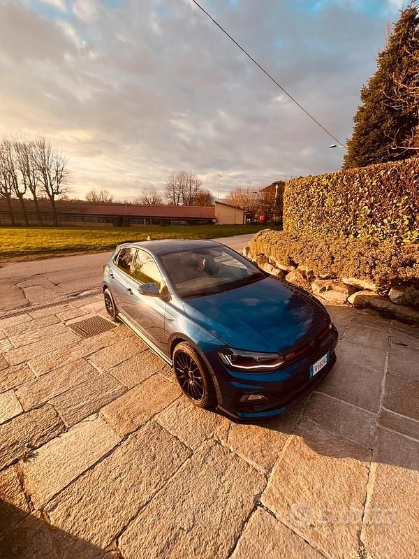 Usata VW Polo GTI 200 CV (147 kW) 2019 Blu Berlina