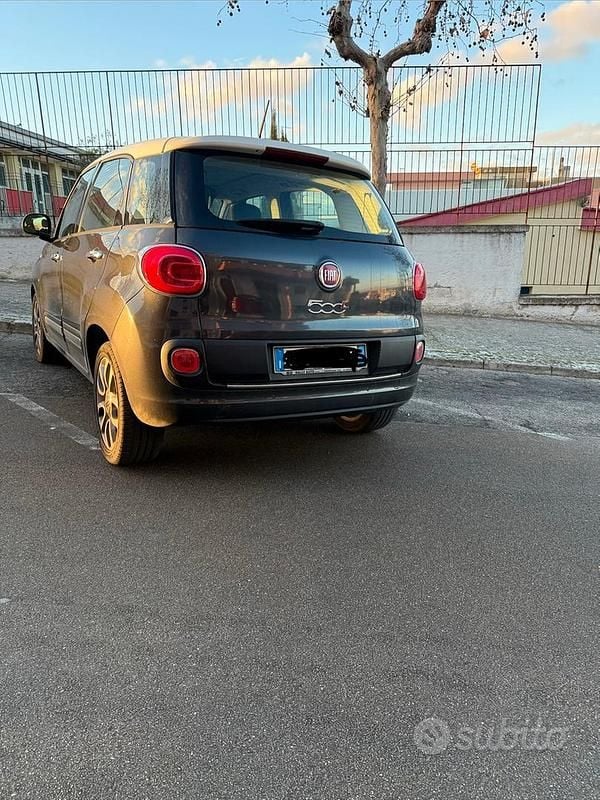 Usata Fiat 500L Lounge 105 CV (77 kW) 2014 Nero Monovolume