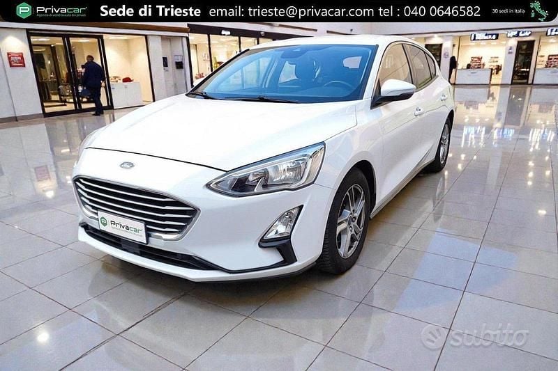 Usata Ford Focus Business Edition 101 CV (74 kW) 2020 Bianco Utilitaria