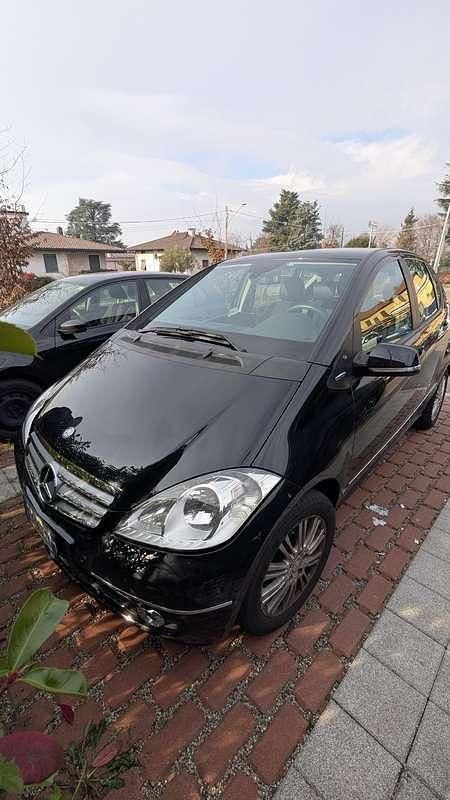 Usata Mercedes A160 Style 95 CV (69 kW) 2012 Nero Berlina