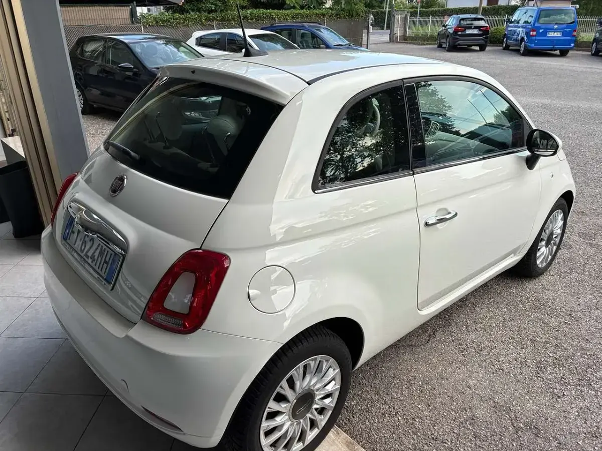 Usata Fiat 500 Lounge 69 CV (50 kW) 2020 Bianco Utilitaria
