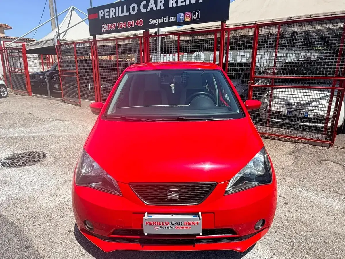 Usata Seat Mii Chic 75 CV (55 kW) 2013 Rosso Utilitaria