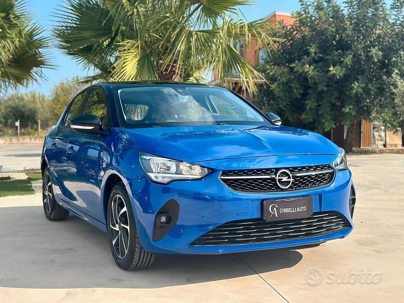 Usata Opel Corsa Elegance 75 CV (55 kW) 2021 Blu Berlina