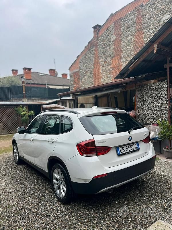 Usata BMW X1 177 CV (130 kW) 2011 Bianco SUV