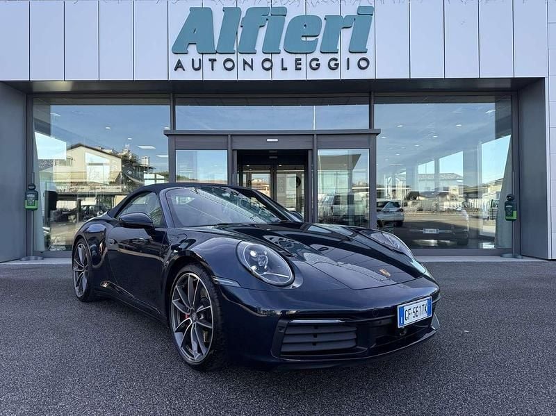 Blu/azzurro Usata 2021 Porsche 911 Carrera 4S Cabriolet Cabrio | 134.810 € (Buon prezzo) - Immagine 1/4