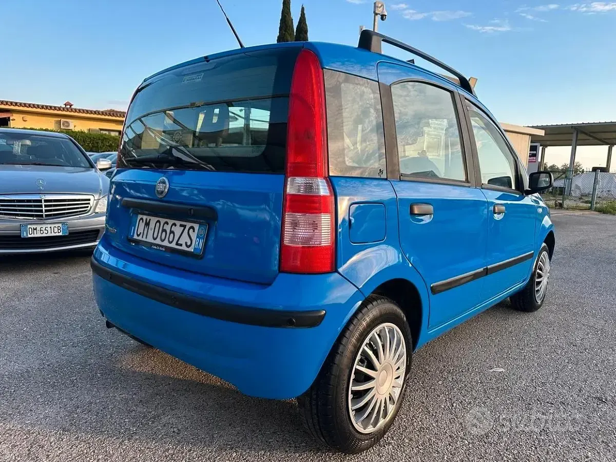 Usata Fiat Panda 60 CV (44 kW) 2004 Blu Utilitaria