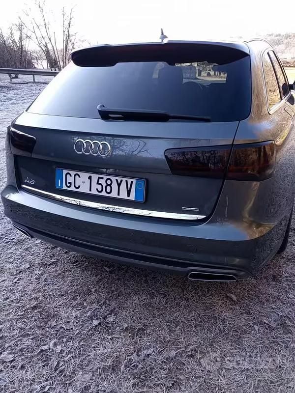 Usata Audi A6 S-Line 218 CV (160 kW) 2016 Grigio Station wagon