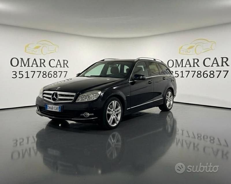 Usata Mercedes C220 169 CV (124 kW) 2008 Nero Station wagon